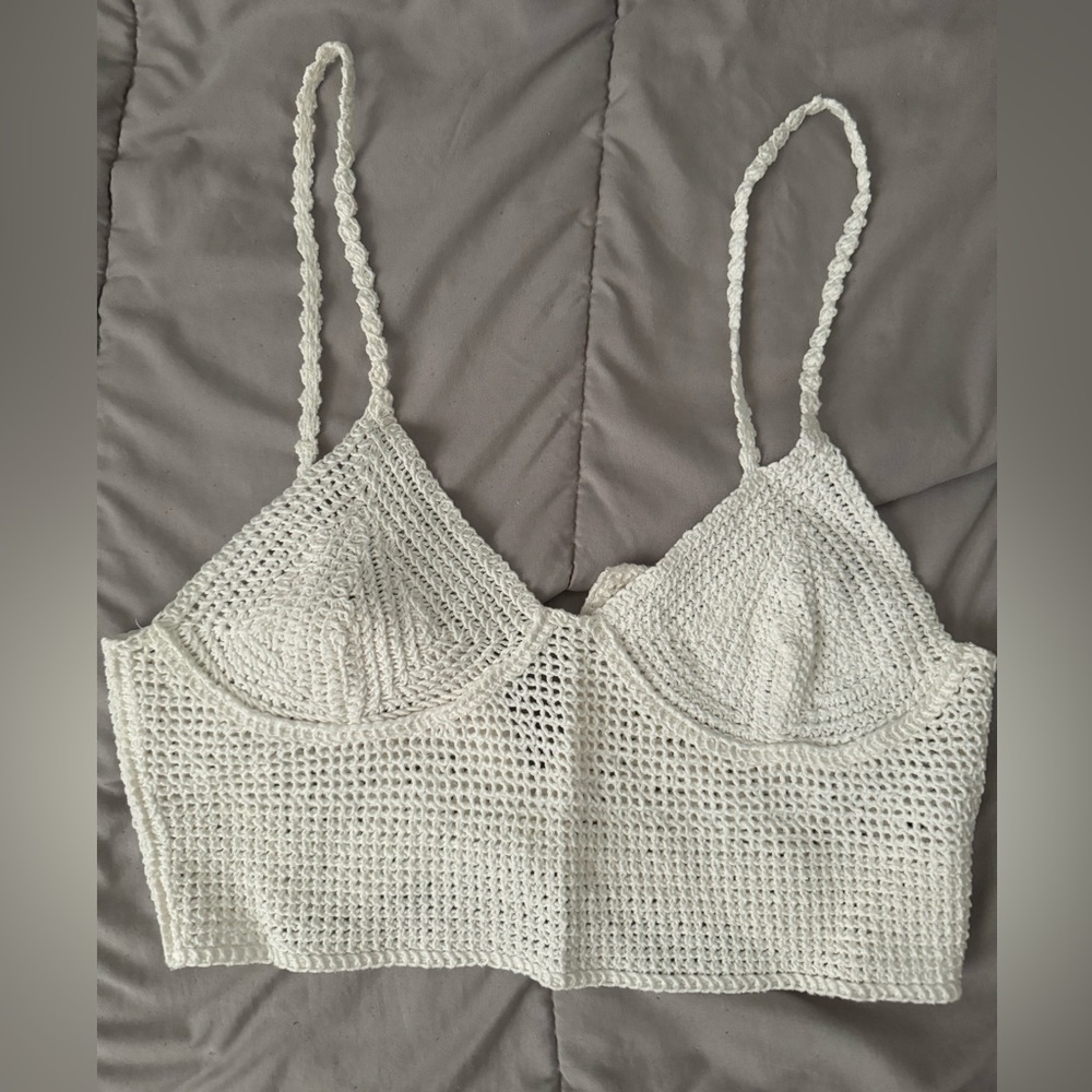 Zara Crochet top